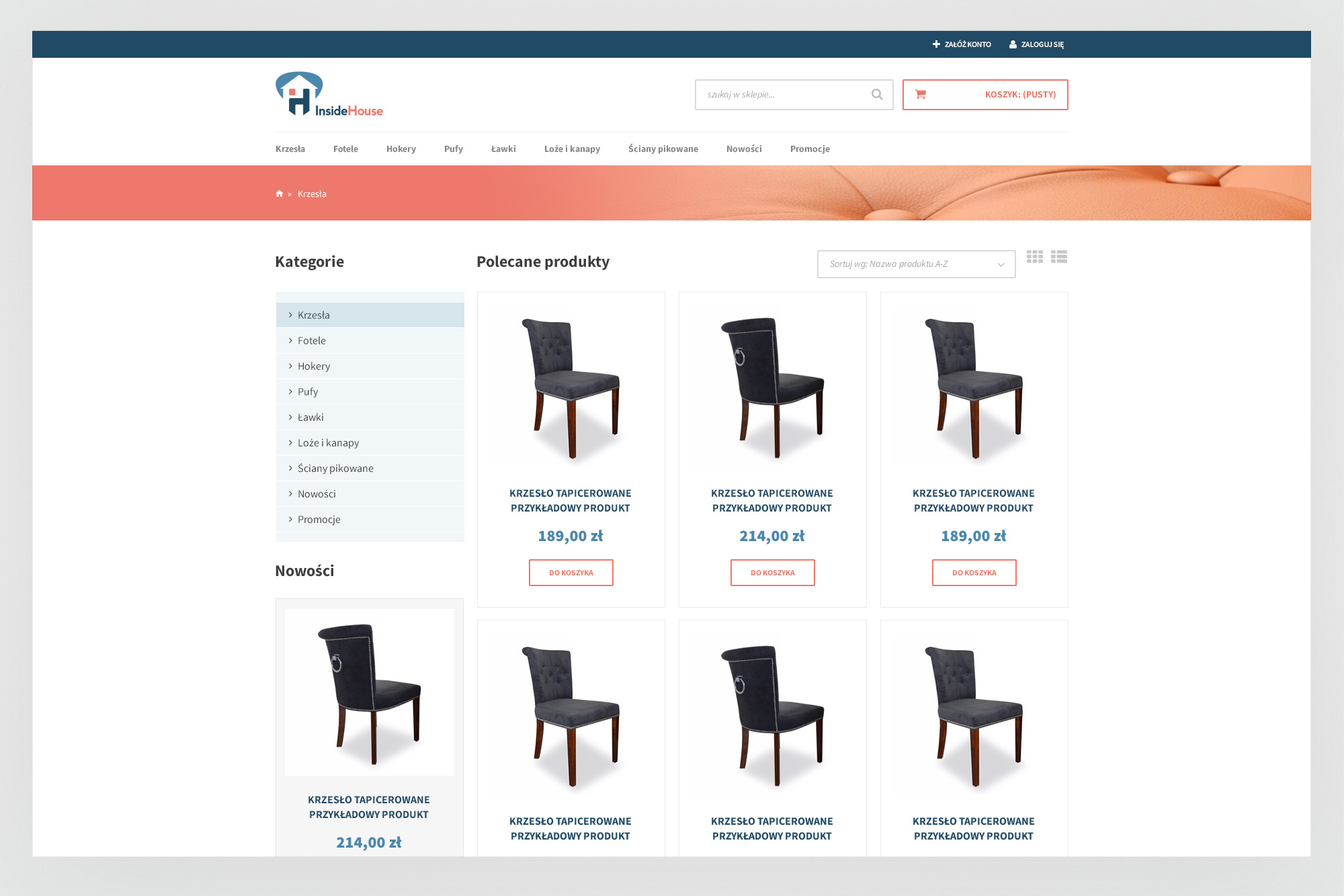InsideHouse - category listing page
