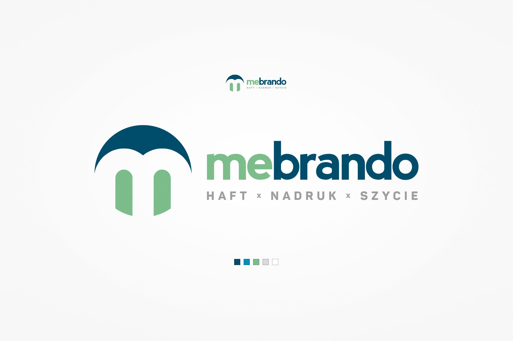 mebrando - logo and colour palette