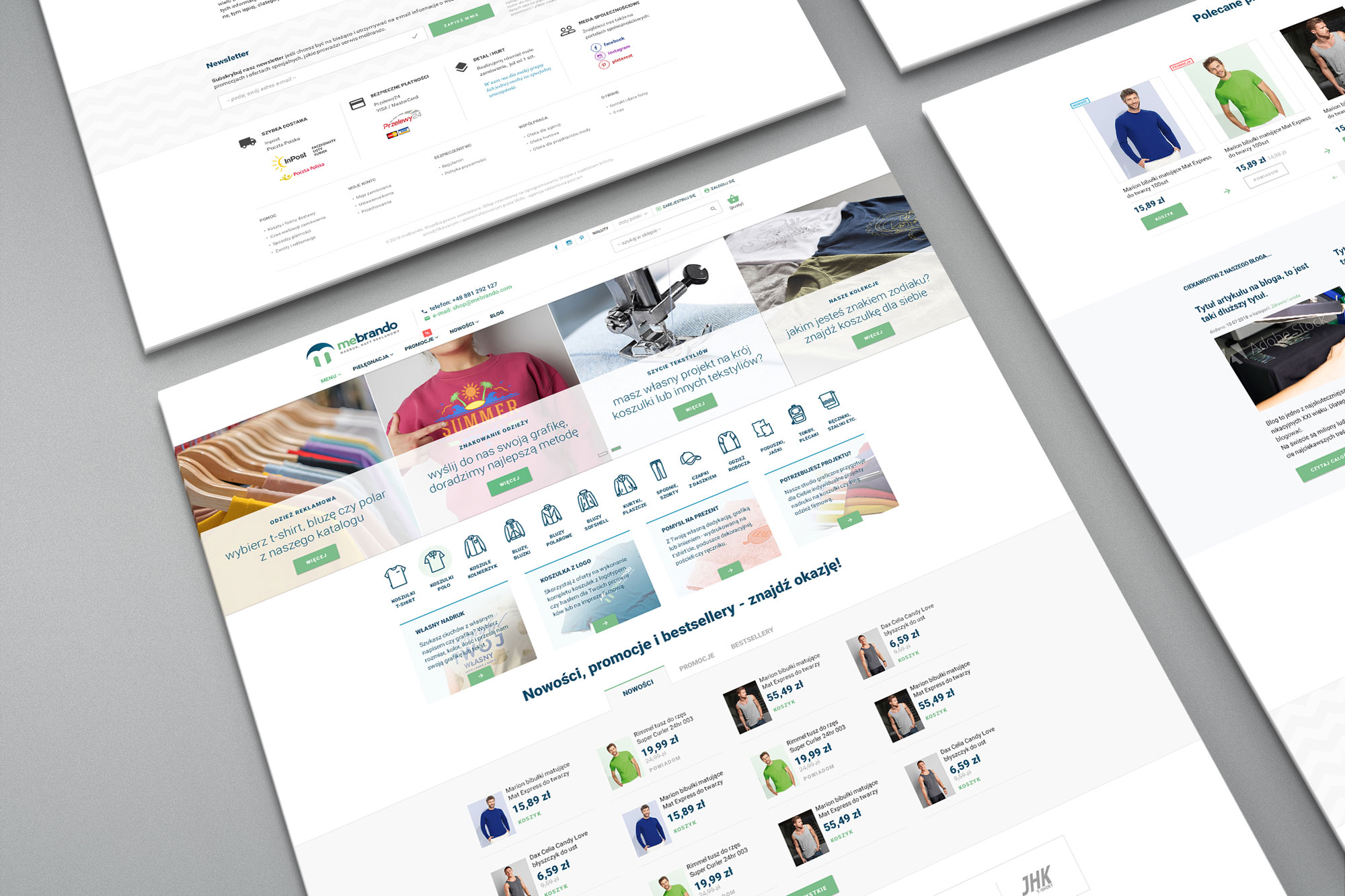 mebrando - store homepage