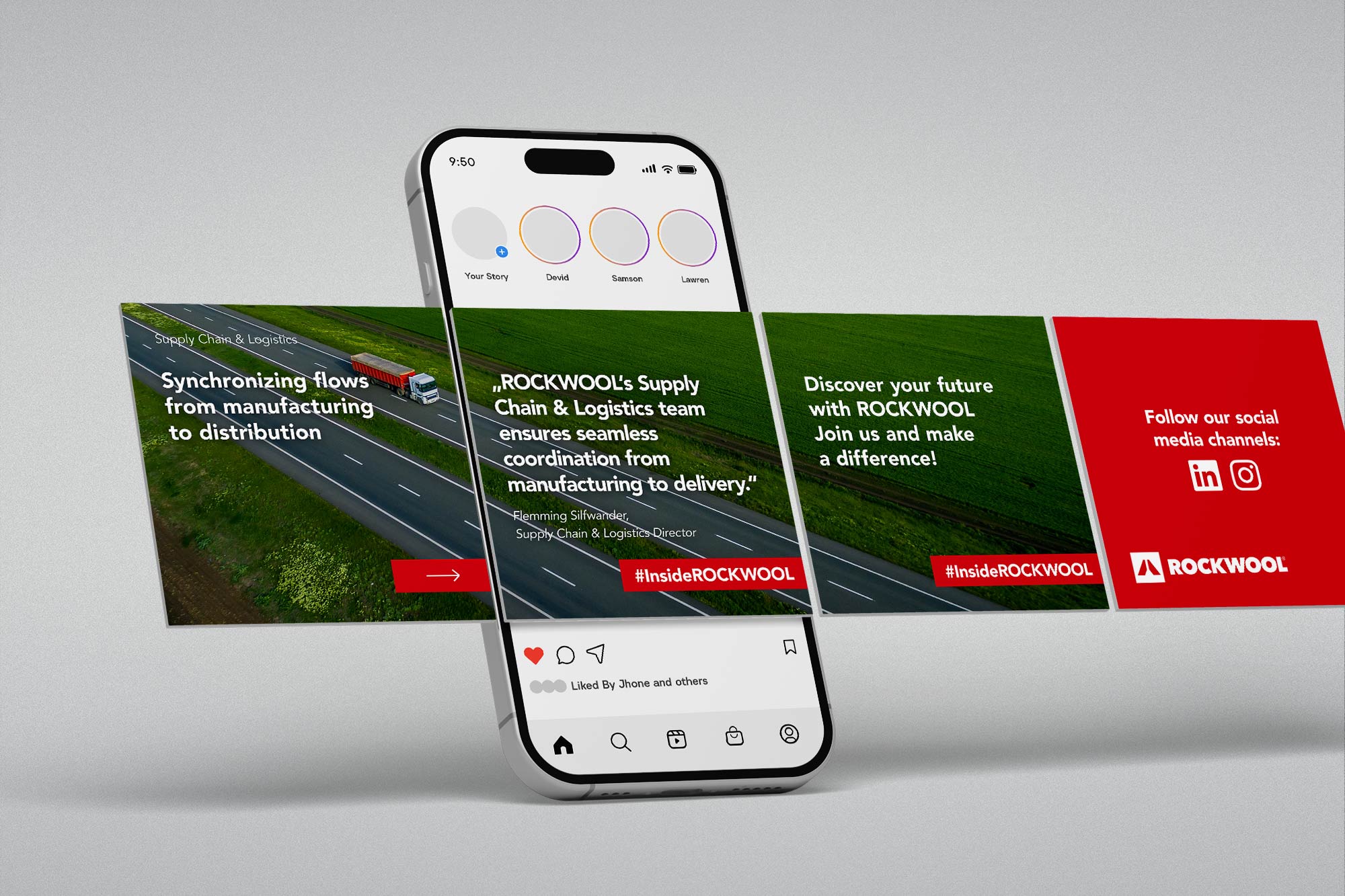 ROCKWOOL #InsideROCKWOOL - Supply Chain & Logistics carousel