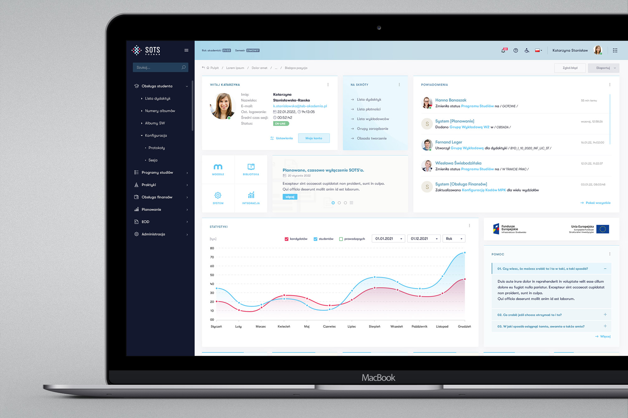 Merito SOTS - university management system