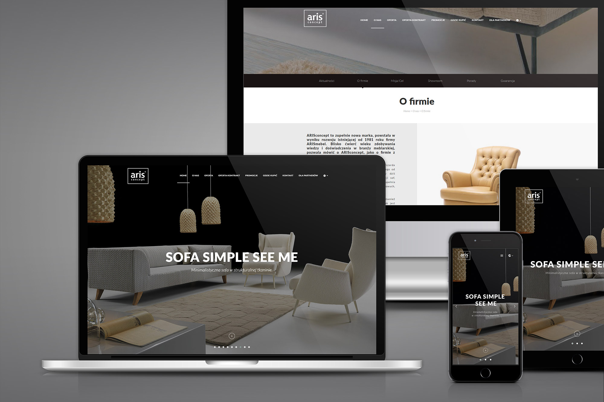 Aris - corporate website