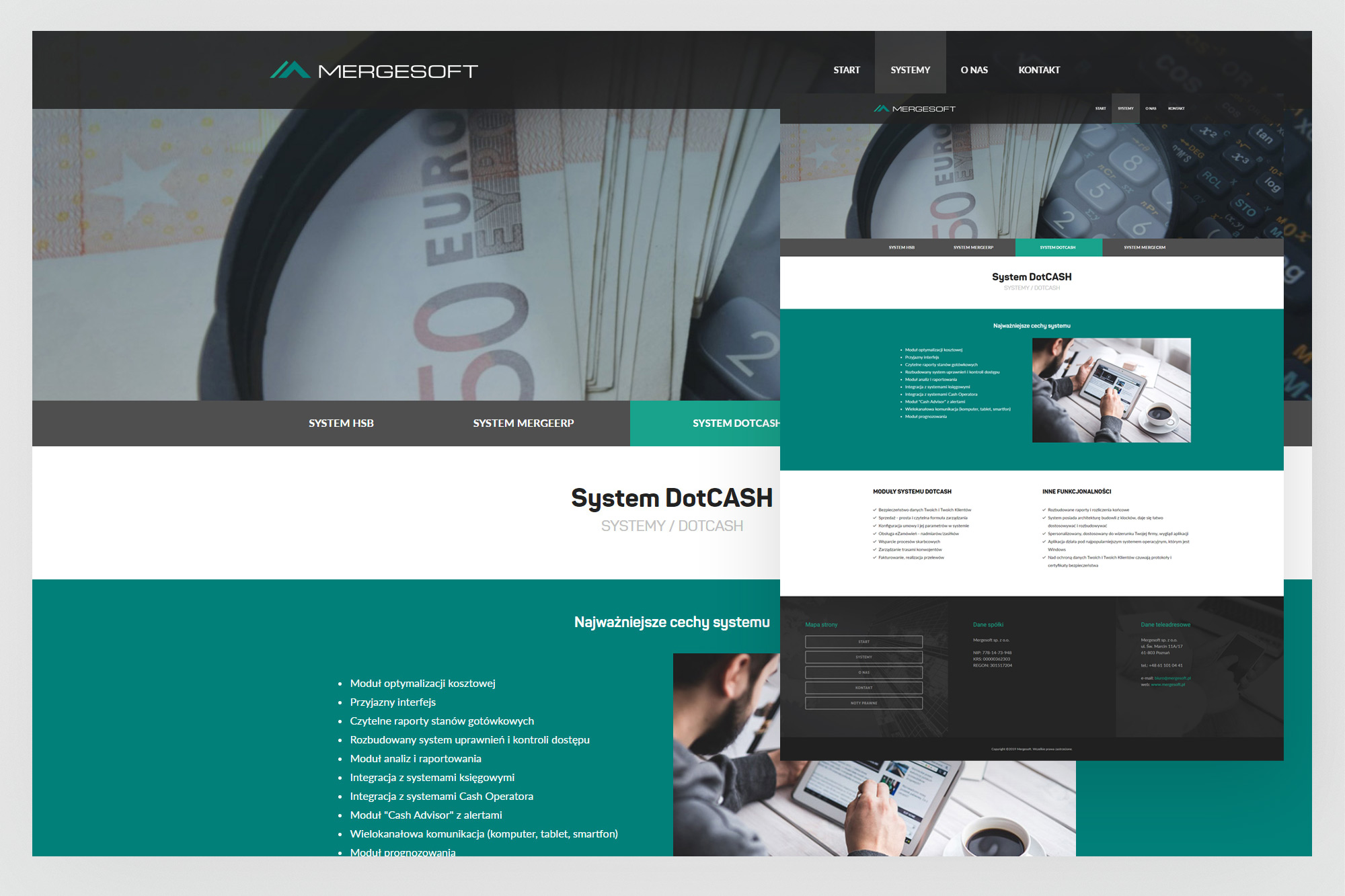 mergesoft.pl – DotCASH product page