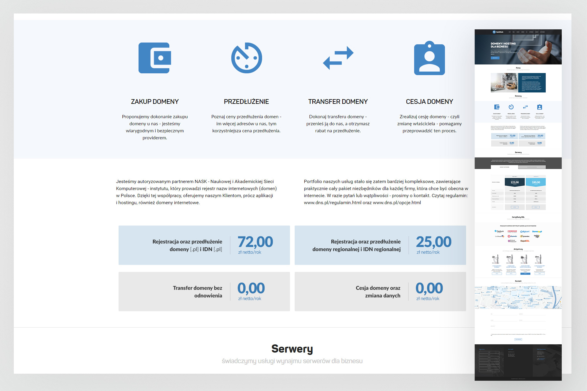 topdata.io v1 – server pricing comparison table